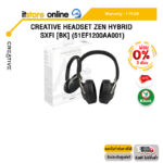 [ผ่อน 0% 3 ด.]CREATIVE HEADSET ZEN HYBRID SXFI [BK] (51EF1200AA001)/ประกัน 1 Year/BY ITSTORE ONLINE