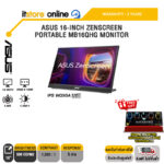 ASUS 16-INCH ZENSCREEN PORTABLE MB16QHG MONITOR (IPS WQXGA 120Hz)/ประกัน 3 Years/BY ITSTORE ONLINE