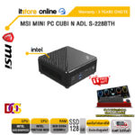 MSI MINI PC CUBI N ADL S-228BTH /Intel Pentium N200 /ประกัน 3 Years ONSITE/BY ITSTORE ONLINE
