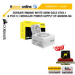 CORSAIR RM850E WHITE 850W GOLD ATX3.1 & PCIE 5.1 MODULAR POWER SUPPLY CP-9020293-NA /ประกัน 7 Years/ITSTORE-ONLINE