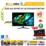 [ผ่อน 0% 10 ด.]ACER AIO ASPIRE C27-2G-R7816G0T27MI/T001 /Ryzen 7 8845HS/ประกัน 3 Years Onsite/BY ITSTORE ONLINE