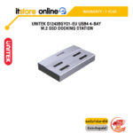 UNITEK S1243BGY01-EU USB4 4-BAY M.2 SSD DOCKING STATION/ประกัน 1 Year/BY ITSTORE ONLINE