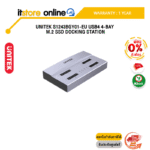 [ผ่อน 0% 3 ด.] UNITEK S1243BGY01-EU USB4 4-BAY M.2 SSD DOCKING STATION/ประกัน 1 Year/BY ITSTORE ONLINE