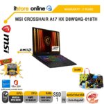MSI CROSSHAIR A17 HX D8WGKG-018TH /Ryzen 7 8840HX/ประกัน  2 Years/BY ITSTORE ONLINE