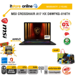 [ผ่อน 0% 10 ด.]MSI CROSSHAIR A17 HX D8WFKG-016TH /Ryzen7 8840HX/ประกัน 2 Years/BY ITSTORE ONLINE