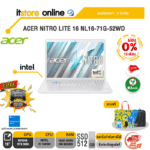 [ผ่อน 0% 10 ด.] ACER NITRO LITE 16 NL16-71G-52WD/Core i5-13420H/ประกัน 3 Years carry-in regional/BY ITSTORE ONLINE