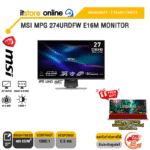 MSI MPG 274URDFW E16M MONITOR (IPS UHD 160Hz)/ประกัน 3 Years Onsite/ITSTORE-ONLINE
