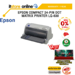 [ผ่อน 0% 10 ด.]EPSON COMPACT 24-PIN DOT MATRIX PRINTER LQ-630 /ประกัน 1 Year/ITSTORE-ONLINE