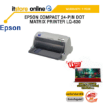 EPSON COMPACT 24-PIN DOT MATRIX PRINTER LQ-630 /ประกัน 1 Year/ITSTORE-ONLINE