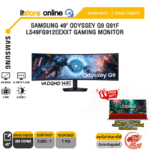 SAMSUNG 49" ODYSSEY G9 G91F LS49FG912EEXXT GAMING MONITOR (VA DQHD 144Hz)/ประกัน 3 Years Onsite/ITSTORE-ONLINE
