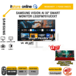 SAMSUNG VISION AI 32" SMART MONITOR LS32FM701UEXXT (VA 4K 60Hz)/ประกัน 3 Years Onsite/ITSTORE-ONLINE