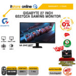 [ผ่อน 0% 6 ด.]GIGABYTE 27 INCH GS27QCA GAMING MONITOR (VA QHD 180Hz)/ประกัน 3 Years/ITSTORE-ONLINE