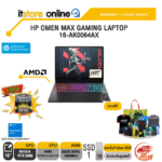 HP OMEN MAX GAMING LAPTOP 16-AK0064AX /Ryzen AI 9 HX 375/ประกัน 3 Years Onsite/ITSTORE-ONLINE