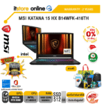 [ผ่อน 0% 10 ด.]MSI KATANA 15 HX B14WFK-416TH /i7 14650HX/ประกัน 2 Years/BY ITSTORE-ONLINE