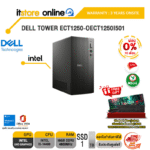 [ผ่อน 0% 10 ด.]DELL TOWER ECT1250-OECT1250I501 / i5-14400 /ประกัน 3 Years Onsite/ITSTORE-ONLINE