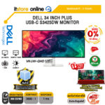 [ผ่อน 0% 10 ด.]DELL 34 INCH PLUS USB-C S3425DW MONITOR (VA UW-QHD 120Hz)/ประกัน 3 Years Onsite/ITSTORE-ONLINE