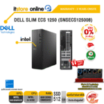 [ผ่อน 0% 10 ด.]DELL SLIM ECS 1250 (SNSECS125008) /i3-14100/ประกัน 3 Years Onsite/BY ITSTORE-ONLINE