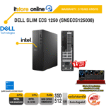 DELL SLIM ECS 1250 (SNSECS125008) /i3-14100/ประกัน 3 Years Onsite/BY ITSTORE-ONLINE