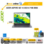 ACER ASPIRE GO 14 AG14-71M-5692 /Ultra 5 125H /ประกัน 3 Years Onsite/BY ITSTORE ONLINE