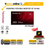 VIEWSONIC PORTABLE MONITOR 16” VA1650 (IPS FHD 60Hz)/ประกัน3 Years/BY ITSTORE-ONLINE