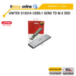 UNITEK S1201A USB3.1 GEN2 TO M.2 SSD /ประกัน 2 Years/BY ITSTORE-ONLINE