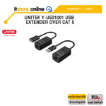 UNITEK Y-UE01001 USB EXTENDER OVER CAT 5 /ประกัน 2 Years/ BY ITSTORE-ONLINE