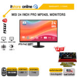 MSI 24 INCH PRO MP242L MONITOR (IPS FHD/100Hz)/ประกัน 3 Years/BY ITSTORE ONLINE