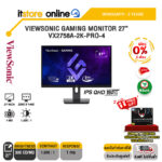 [ผ่อน 0% 6 ด.]VIEWSONIC GAMING MONITOR 27” VX2758A-2K-PRO-4 (IPS QHD 180Hz)ประกัน 3 Years/BY ITSTORE-ONLINE