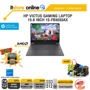 HP VICTUS GAMING LAPTOP 15.6 INCH 15-FB3033AX /ประกัน 2 Years Onsite/BY ITSTORE-ONLINE