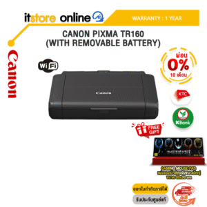 [ผ่อน 0% 10 ด.]CANON PIXMA TR160 (WITH REMOVABLE BATTERY) /ประกัน 1 Year/BY ITSTORE-ONLINE