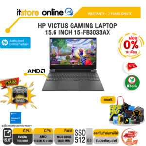 [ผ่อน 0% 10 ด.]HP VICTUS GAMING LAPTOP 15.6 INCH 15-FB3033AX /ประกัน 2 Years Onsite/BY ITSTORE-ONLINE