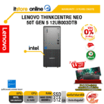 [ผ่อน 0% 10 ด.]LENOVO THINKCENTRE NEO 50T GEN 5 12UB003DTB /i5-14400/ประกัน 3 Years Onsite/ITSTORE-ONLINE