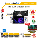 [ผ่อน 0% 10 ด.]MSI CLAW A8 BZ2EM-014TH /Ryzen Z2 Extreme/ประกัน 2 Years/BY ITSTORE-ONLINE