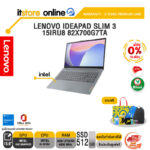 [ผ่อน 0% 10 ด.]LENOVO IDEAPAD SLIM 3 15IRU8 82X700G7TA /i3-1315U/ประกัน 2 Years Premium Care/BY ITSTORE-ONLINE