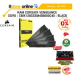 [ผ่อน 0% 10 ด.]RAM CORSAIR VENGEANCE DDR5 : CMK128GX5M4B5600C40 : BLACK /ประกัน LIFETIME/BY ITSTORE-ONLINE