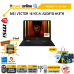 MSI VECTOR 18 HX AI A2XWIG-843TH /Ultra 9 275HX/ประกัน 3 Years/BY ITSTORE-ONLINE