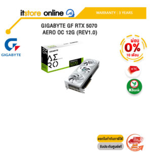 [ผ่อน 0% 10 ด.]GIGABYTE GF RTX 5070 AERO OC 12G (Rev1.0)GV-N5070AEROOC12GD/ประกัน 3 Year/BY ITSTORE-ONLINE