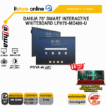 DAHUA 75" SMART INTERACTIVE WHITEBOARD LPH75-MC480-U (IPS/VA 4K 60Hz)/ประกัน 3 Years/BY ITSTORE-ONLINE
