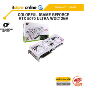 COLORFUL IGAME GEFORCE RTX 5070 ULTRA WOC12GV /ประกัน 3 Years/BY ITSTORE-ONLINE