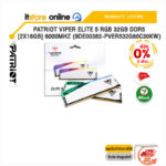 [ผ่อน 0% 3 ด.]PATRIOT VIPER ELITE 5 RGB 32GB DDR5 [2x16GB] 6000MHZ (9DE00382-PVER532G60C30KW) /ประกัน LIFETIME/BY ITSTORE-ONLINE