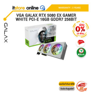 [ผ่อน 0% 10 ด.]VGA GALAX RTX 5080 EX GAMER WHITE PCI-E 16GB GDDR7 256BIT /ประกัน 3 Years/BY ITSTORE-ONLINE