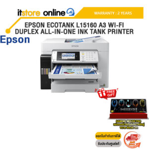 EPSON ECOTANK L15160 A3 WI-FI DUPLEX ALL-IN-ONE INK TANK PRINTER /ประกัน 1 Year/BY ITSTORE-ONLINE