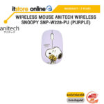 WIRELESS MOUSE ANITECH WIRELESS SNOOPY SNP-W228-PU (PURPLE) /ประกัน 2 Years/BY ITSTORE-ONLINE