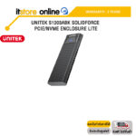 UNITEK S1203ABK SOLIDFORCE PCIE/NVME ENCLOSURE LITE /ประกัน 2 Years/BY ITSTORE-ONLINE