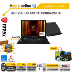 MSI VECTOR A18 HX A9WHG-252TH /R9 9955HX/ประกัน 3 Years/BY ITSTORE-ONLINE