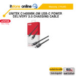 UNITEK C14059BK-2M USB-C POWER DELIVERY 3.0 CHAEGING CABLE /ประกัน 2 Years/BY ITSTORE-ONLINE
