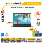 [ผ่อน 0% 10 ด.]MSI MODERN 15 B7M-483TH /Ryzen 7 7730U  /ประกัน 2 Years/BY ITSTORE-ONLINE
