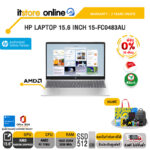 [ผ่อน 0% 10 ด.]HP LAPTOP 15.6 INCH 15-FC0483AU /R7 7730U/ประกัน 2 Years Onsite/BY ITSTORE-ONLINE