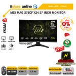 [ผ่อน 0% 3 ด.]MSI MAG 275CF X24 27 INCH MONITOR (VA FHD 240Hz)/ประกัน 3 Years/BY ITSTORE-ONLINE