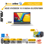 ASUS VIVOBOOK 15 X1502VA-SILVER578WA /i5-13420H/ประกัน 2 Years Onsite + 1 Year Perfect warranty/BY ITSTORE-ONLINE
